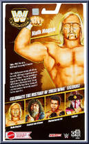 Hulk Hogan (Blue Boots) (Chase) from WWE Elite Collection - Legends - Series 22 manufactured by Mattel [Back]