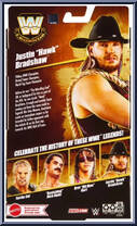Justin "Hawk" Bradshaw from WWE Elite Collection - Legends - Series 25 manufactured by Mattel [Back]