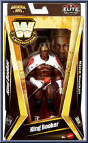 King Booker from WWE Elite Collection - Legends - Greatest Hits - Series 2 manufactured by Mattel [Front]