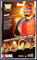 Rosey (Chase) from WWE Elite Collection - Legends - Series 26 manufactured by Mattel [Back]