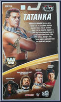 Tatanka from WWE Elite Collection - Legends - Series  9 manufactured by Mattel [Back]