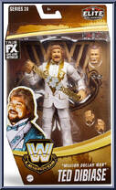 Ted DiBiase (White Suit) from WWE Elite Collection - Legends - Series 20 manufactured by Mattel [Front]
