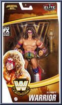 Ultimate Warrior from WWE Elite Collection - Legends - Greatest Hits - Series 1 manufactured by Mattel [Front]