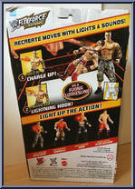 John Cena (Hook Throwin') from WWE Flex Force - Lightning manufactured by Mattel [Back]