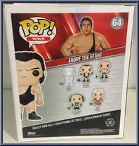 Andre the Giant from WWE - Pop! Vinyl Figures manufactured by Funko [Back]
