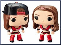 Brie / Nikki (Red) from WWE - Pop! Sets manufactured by Funko [Loose]