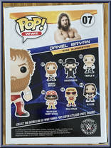 Daniel Bryan (Red / White) from WWE - Pop! Vinyl Figures manufactured by Funko [Back]