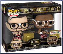 Dudley Boyz:  Bubba Ray & D-Von (2018 Hall of Fame) from WWE - Pop! Sets manufactured by Funko [Front]