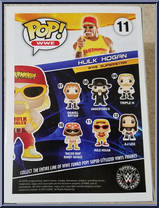 Hulk Hogan (Hulk Rules) from WWE - Pop! Vinyl Figures manufactured by Funko [Back]