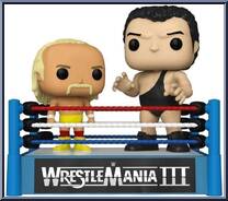 Hulk Hogan and Andre The Giant (Ring) from WWE - Pop! Sets manufactured by Funko [Loose]
