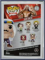 Iron Sheik from WWE - Pop! Vinyl Figures manufactured by Funko [Back]