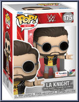LA Knight (Yellow Shirt) from WWE - Pop! Vinyl Figures manufactured by Funko [Front]
