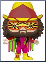 Macho Man Randy Savage from WWE - Pop! Vinyl Figures manufactured by Funko [Loose]
