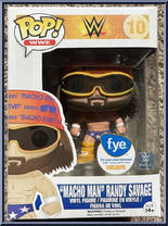 Macho Man Randy Savage (Purple Shorts) from WWE - Pop! Vinyl Figures manufactured by Funko [Front]