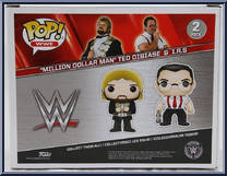 Million Dollar Man Ted DiBiase / I.R.S. from WWE - Pop! Sets manufactured by Funko [Back]