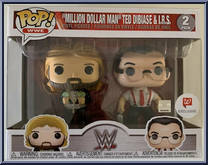 Million Dollar Man Ted DiBiase / I.R.S. from WWE - Pop! Sets manufactured by Funko [Front]