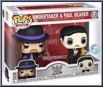Undertaker & Paul Bearer from WWE - Pop! Sets manufactured by Funko [Front]