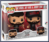 Usos: Jey Uso & Jimmy Uso from WWE - Pop! Sets manufactured by Funko [Front]