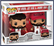 Usos: Jey Uso & Jimmy Uso (Wrestlemania 39) from WWE - Pop! Sets manufactured by Funko [Front]