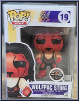 Wolfpac Sting from WWE - Pop! Vinyl Figures manufactured by Funko [Front]