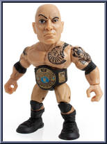 Rock (Tattoos) from WWE - Action Vinyls manufactured by Loyal Subjects [Loose]