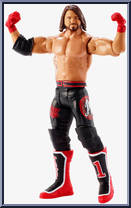 AJ Styles from WWE - Series  87 manufactured by Mattel [Loose]