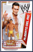 Alberto Del Rio from WWE - Series  14 - Royal Rumble manufactured by Mattel [Front]
