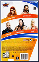 Seth Rollins from WWE - Series 109 manufactured by Mattel [Back]