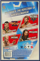 Cesaro from WWE - Wrestlemania manufactured by Mattel [Back]