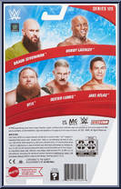 Bobby Lashley from WWE - Series 123 manufactured by Mattel [Back]