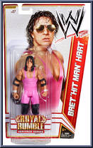 Bret "Hit Man" Hart from WWE - Series  14 - Royal Rumble manufactured by Mattel [Front]