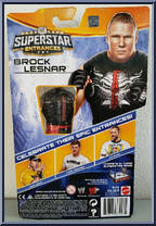 Brock Lesnar from WWE - Superstar Entrances manufactured by Mattel [Back]