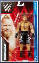 Brock Lesnar from WWE - Series 135 manufactured by Mattel [Front]