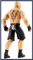 Brock Lesnar from WWE - Series  64 manufactured by Mattel [Loose]