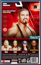 Bron Breakker from WWE - Series 135 manufactured by Mattel [Back]