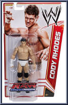 Cody Rhodes from WWE - Series  18 - Raw Super Show manufactured by Mattel [Front]