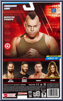 Commander Azeez from WWE - Series 137 manufactured by Mattel [Back]