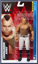 Commander Azeez from WWE - Series 137 manufactured by Mattel [Front]