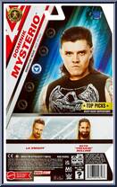 Dominik Mysterio from WWE - Top Picks - 2024 manufactured by Mattel [Back]