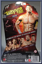Evan Bourne from WWE - Survivor Series Heritage manufactured by Mattel [Back]