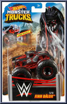 Finn Balor from WWE - Monster Trucks manufactured by Mattel [Front]