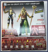 Goldust from WWE - Create a Superstar manufactured by Mattel [Back]