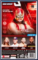 Gran Metalik from WWE - Series 130 manufactured by Mattel [Back]