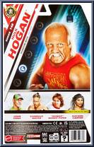 Hulk Hogan from WWE - Series 148 manufactured by Mattel [Back]