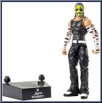 Jeff Hardy from WWE - Entrance Greats 2019 manufactured by Mattel [Loose]