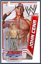 John Cena from WWE - Series  18 - Raw Super Show manufactured by Mattel [Front]