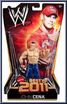 John Cena from WWE - Best of 2011 manufactured by Mattel [Front]