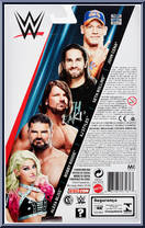 John Cena from WWE - Series  85 manufactured by Mattel [Back]
