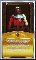Kane from WWE - Defining Moments manufactured by Mattel [Back]