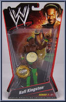 Kofi Kingston from WWE - Series   1 manufactured by Mattel [Front]